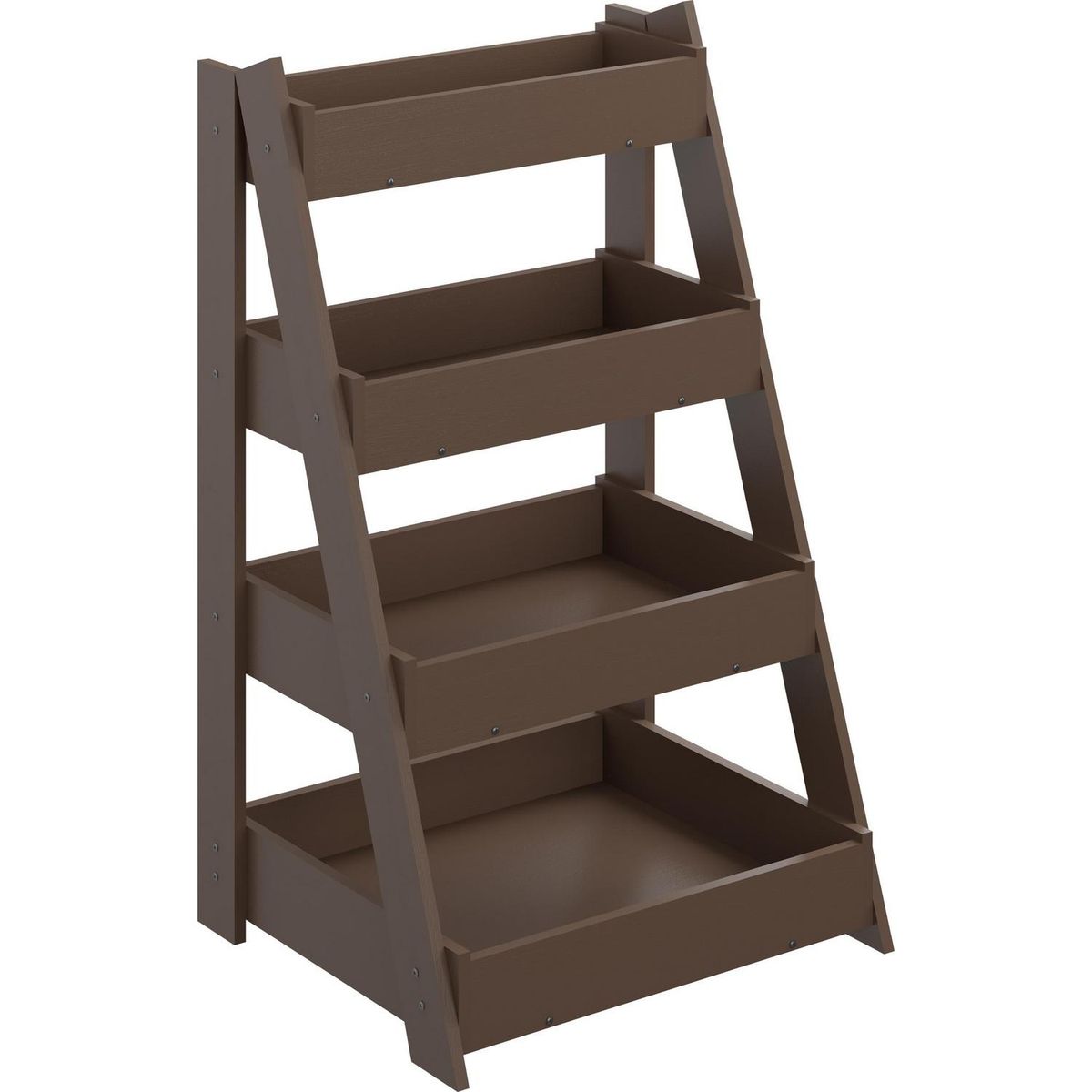 BE DESIGN - Repisa MDF 4 Nivel(es) 59x100x52 cm Óxido