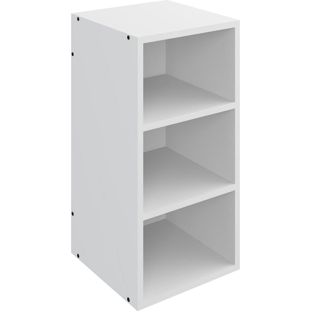 BE DESIGN - Repisa MDF 3 Nivel(es) 30x90x25 cm Blanco