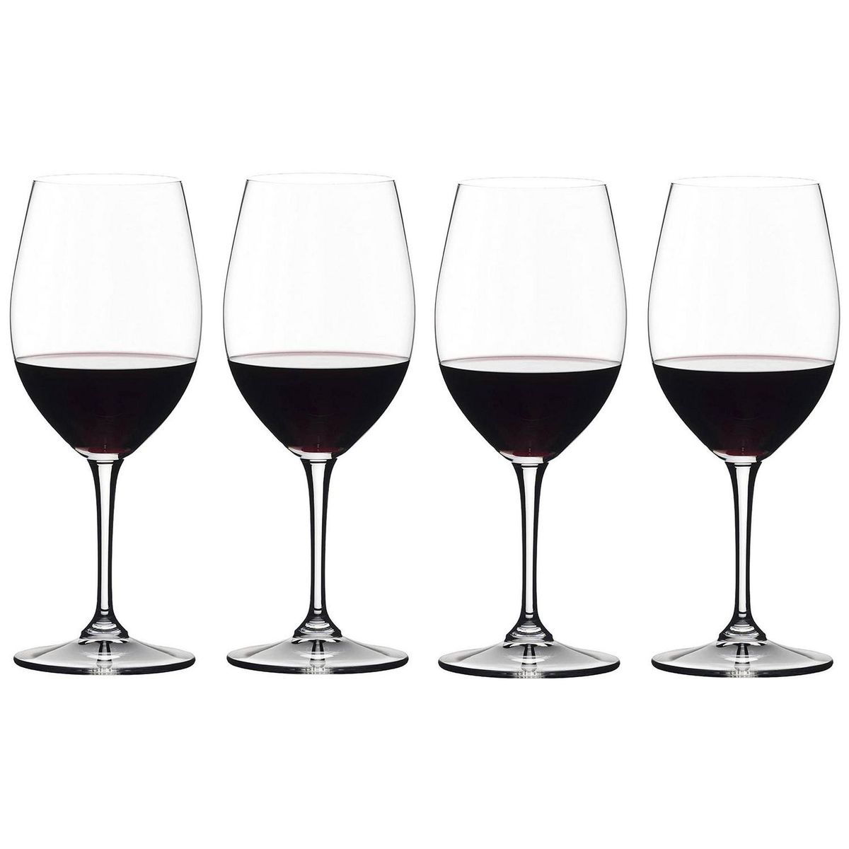 RIEDEL - Set 4 Copas de Vino tinto 400 ml Cristal Transparente