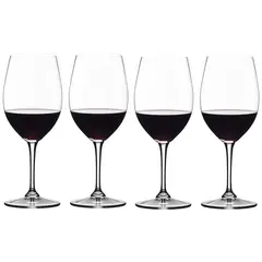 RIEDEL - Set copas vino tinto cristal 400 cc 4 piezas
