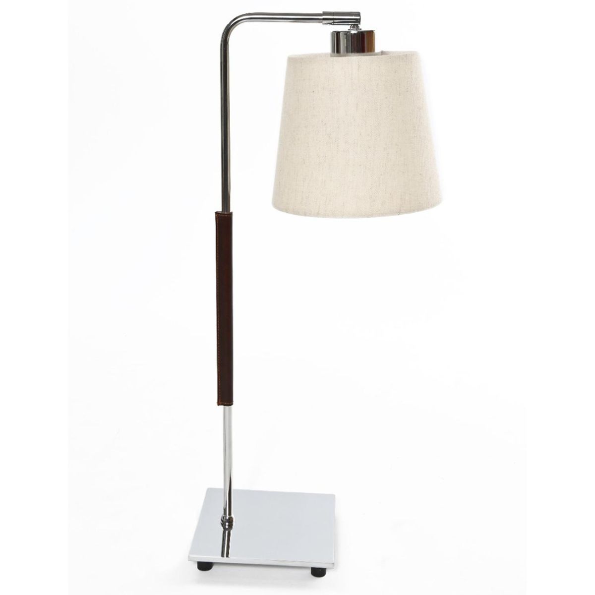 DISEÑO 3 - Lámpara Velador Ele Cobre SM Gris 20x52 cm