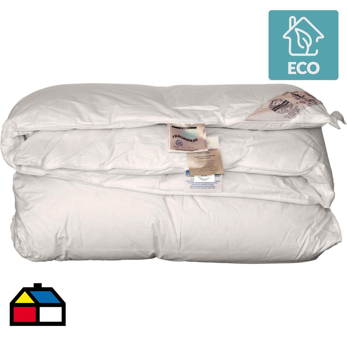 EL CASTILLO - Plumón 2 plazas Blanco 