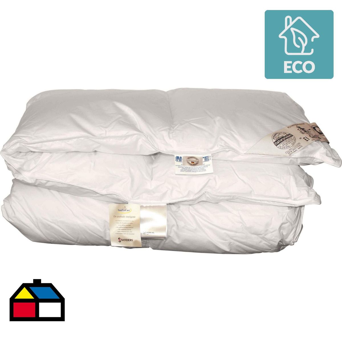 EL CASTILLO - Plumón 1.5 plazas Blanco 