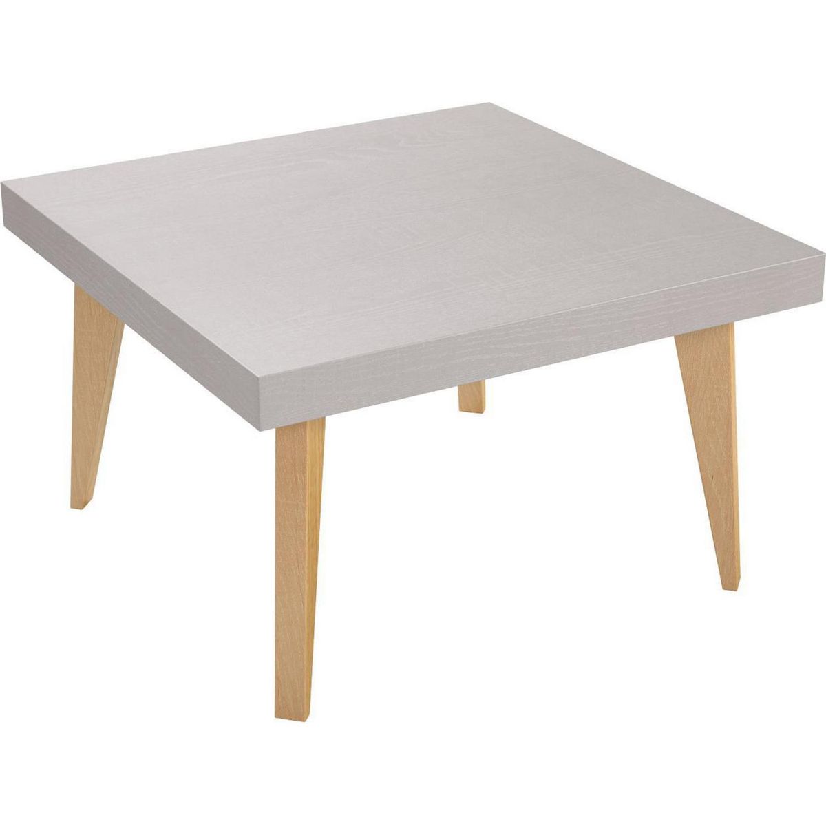 BE DESIGN - Mesa de centro 60x60x37 cm gris