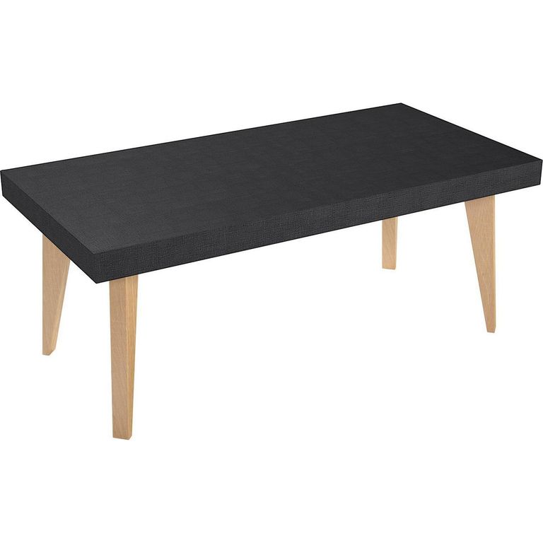 BE DESIGN Mesa de centro 60x90x37 cm negro