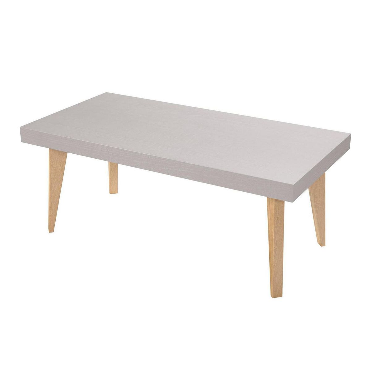 BE DESIGN - Mesa de centro 60x90x37 cm gris