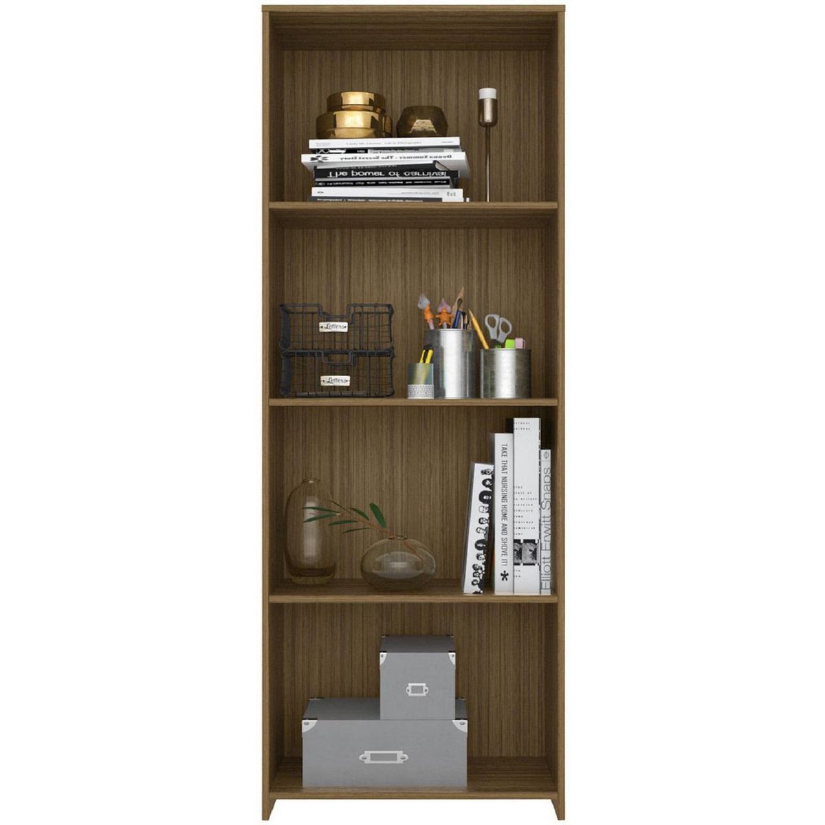 ROCH LTDA - Combo Cómoda/Librero/Respaldo/2 Veladores