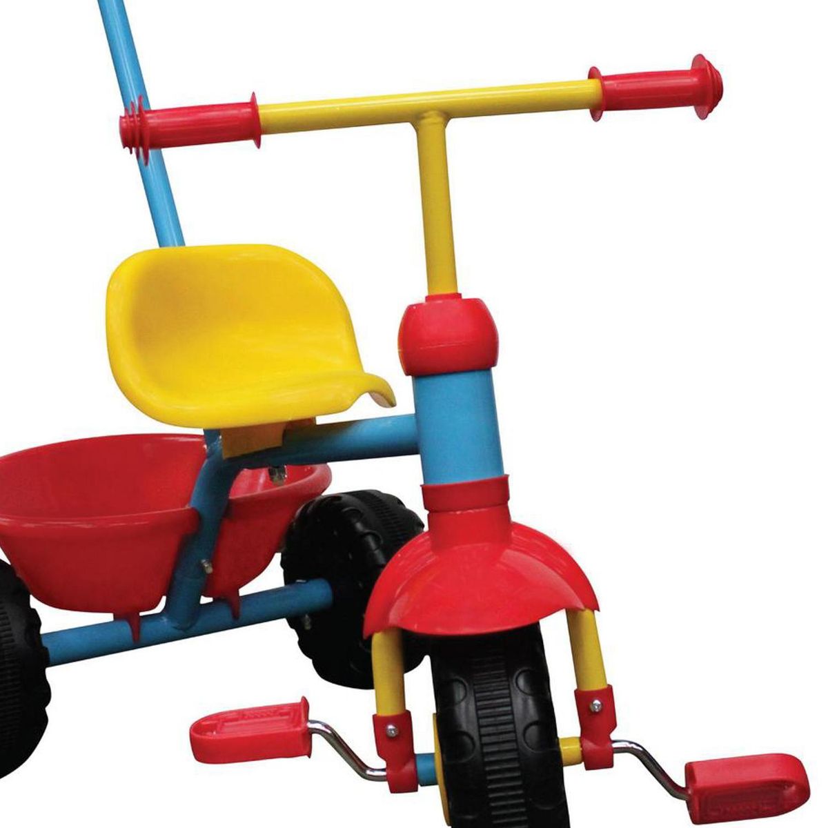 GAME POWER - Triciclo con Agarre Parental Multicolor Desde 2 años