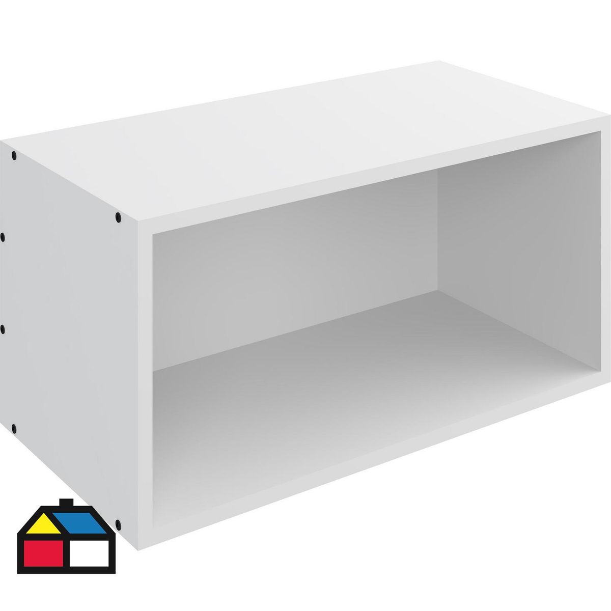 BE DESIGN - Repisa MDF 1 Nivel(es) 60x30x30 cm Blanco
