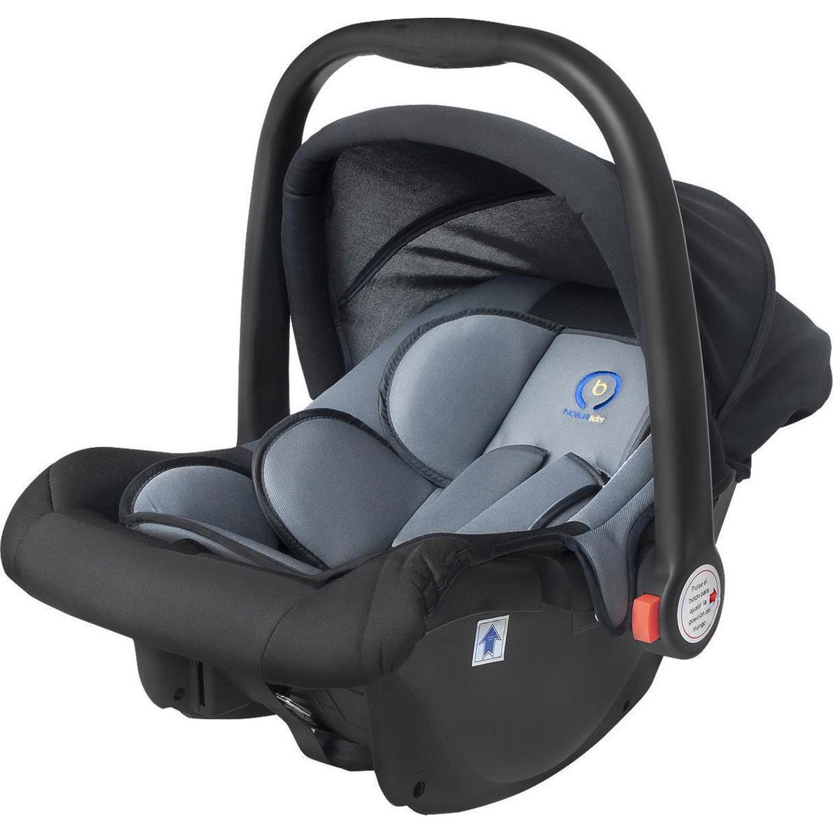 KIDSCOOL - Coche Travel ultra compacto gris