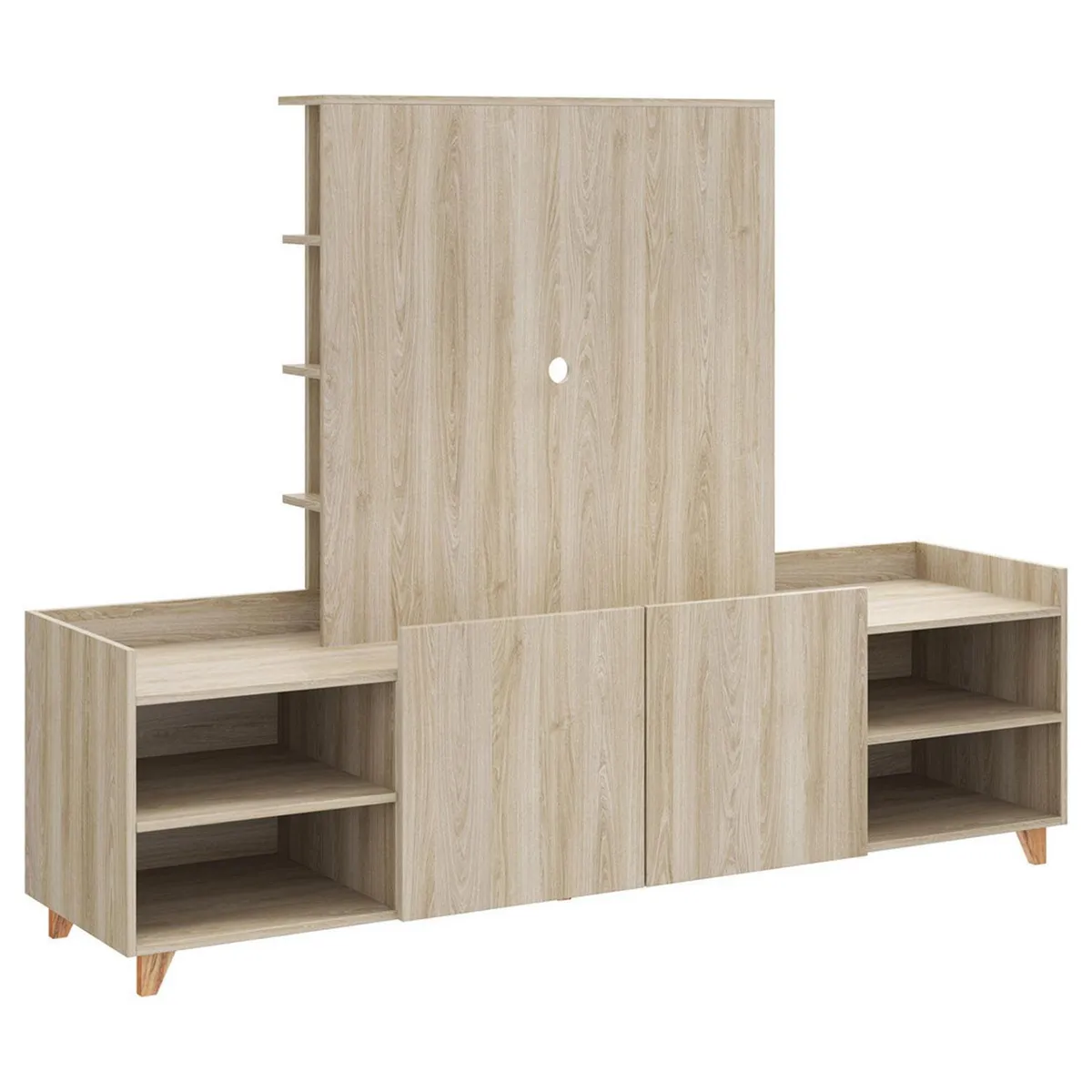 BE DESIGN - Rack TV 32" 180x137x46 cm beige