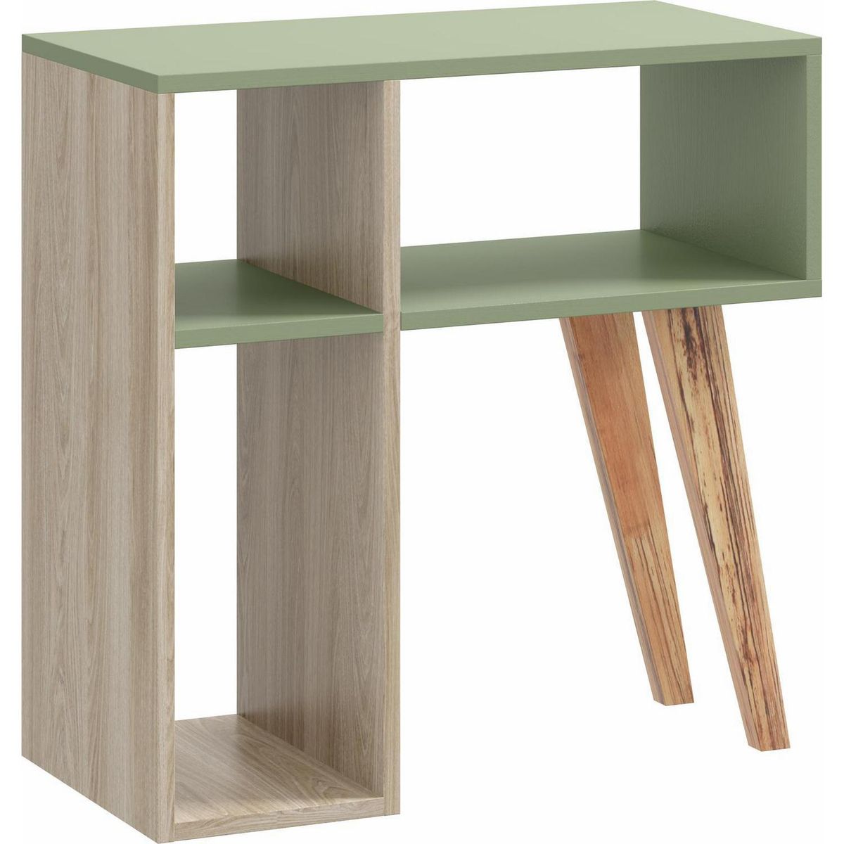 BE DESIGN - Mesa arrimo 30x60x61 cm verde