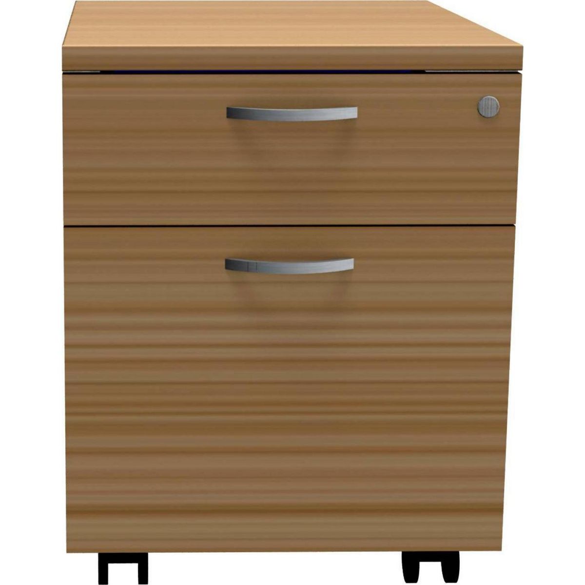 BASFLEX - Cajonera 2 Cajones Coigue/blanco 60x46x45 cm