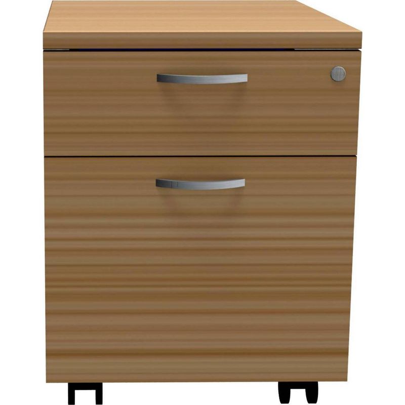 BASFLEX - Cajonera  2 Cajones Coigue/blanco 60x46x45 cm