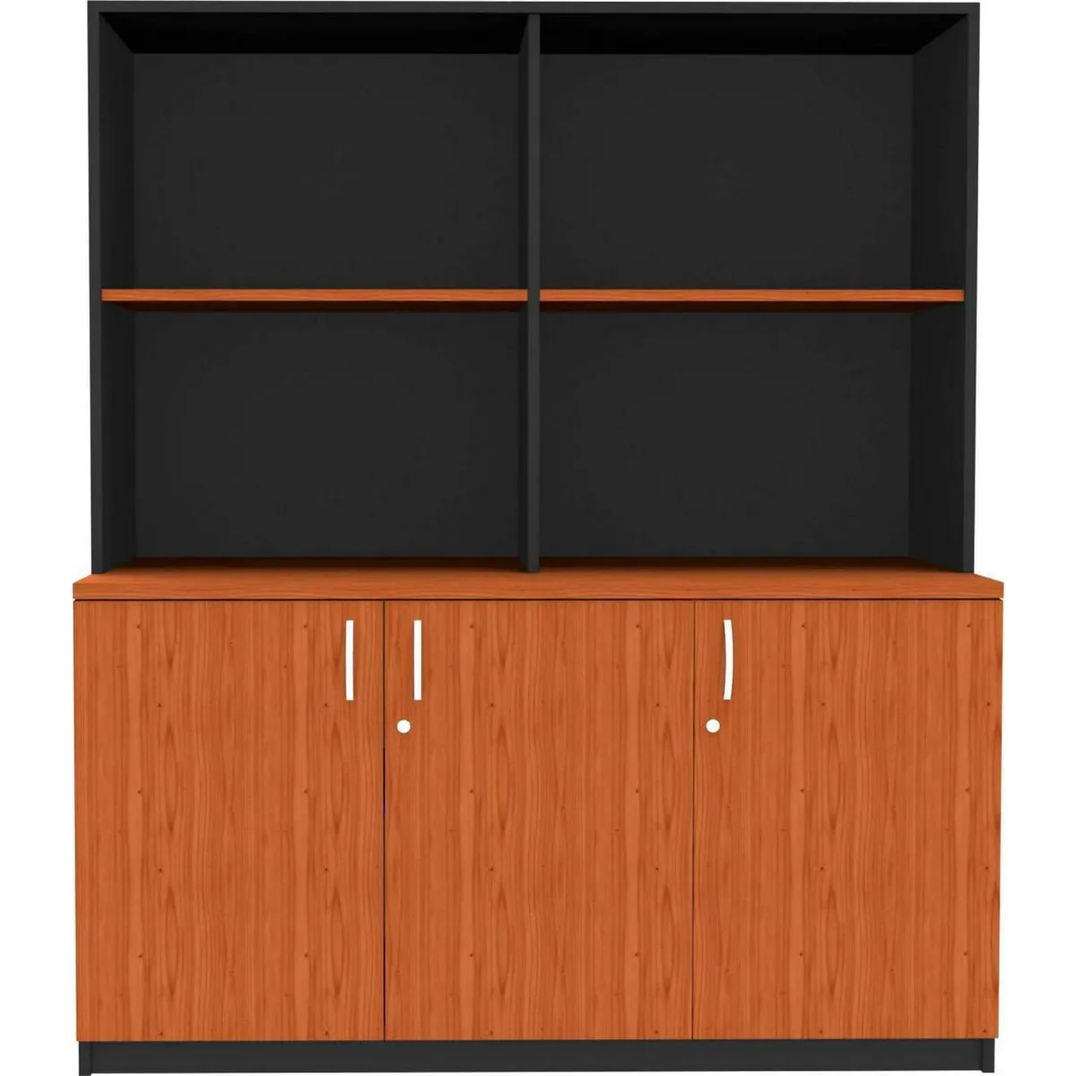 BASFLEX - Librero Melamina 2 Nivel(es) 120x165x50 cm Coigüe