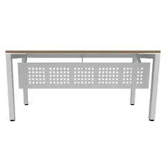 BASFLEX - Escritorio Bench Coigue/blanco 150x75x60 cm