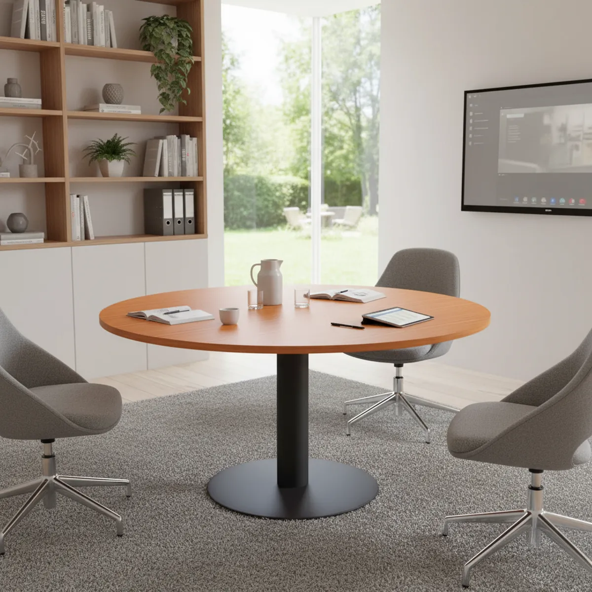 BASFLEX - Mesa Mesa Reunion Coigue 90x90x75 cm