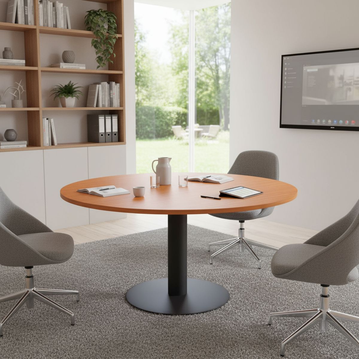 BASFLEX - Mesa Mesa Reunion Coigue 90x90x75 cm