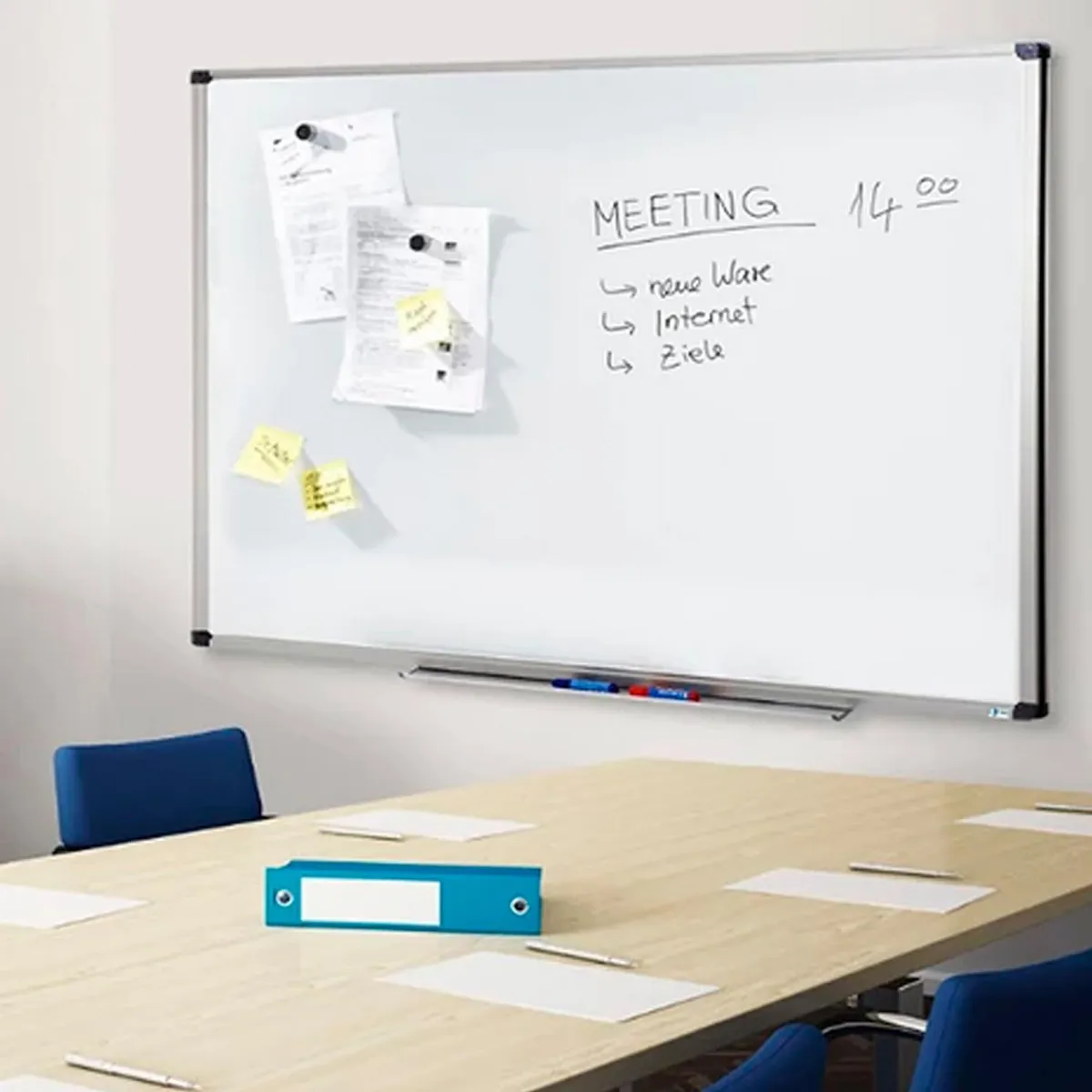 IMPORTADORA USA - Pizarra blanca acrilica 120x80 cm