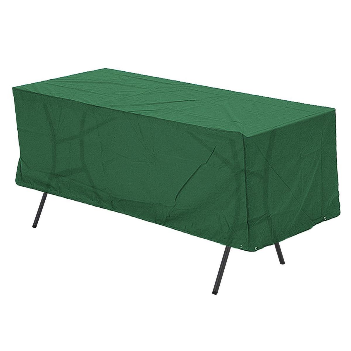 IMPORTADORA USA - Funda protectora para mesa terraza 230x110 cm verde