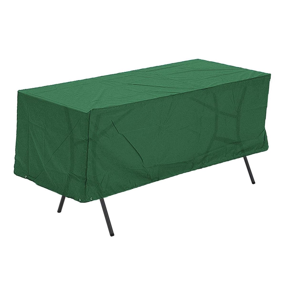 IMPORTADORA USA - Funda protectora para mesa terraza 230x110 cm verde