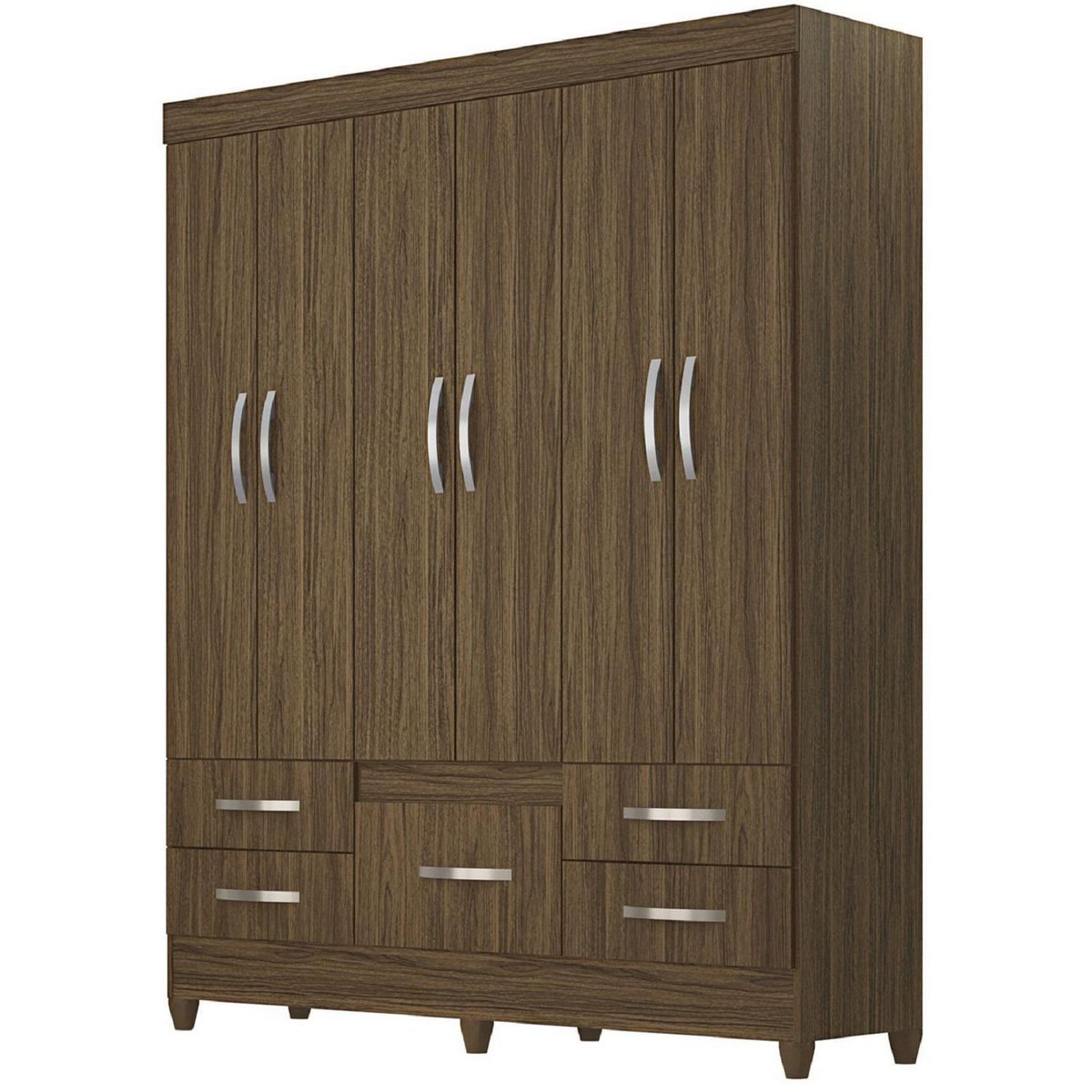 ROCH LTDA - Combo Closet + 2 Libreros + Cómoda