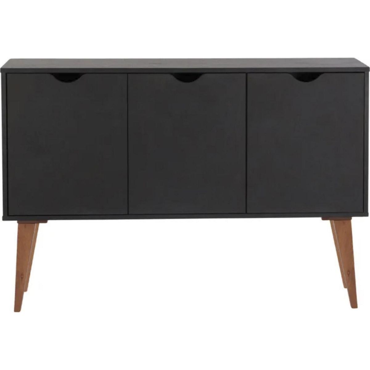 BE DESIGN - Arrimo 35x120x81 cm negro