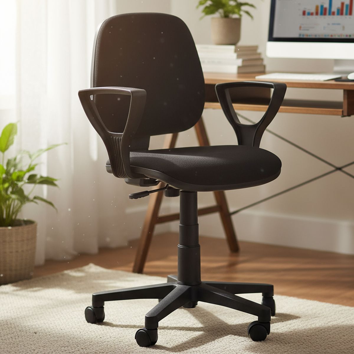 CONTATTO - Silla Escritorio Rudy Negro