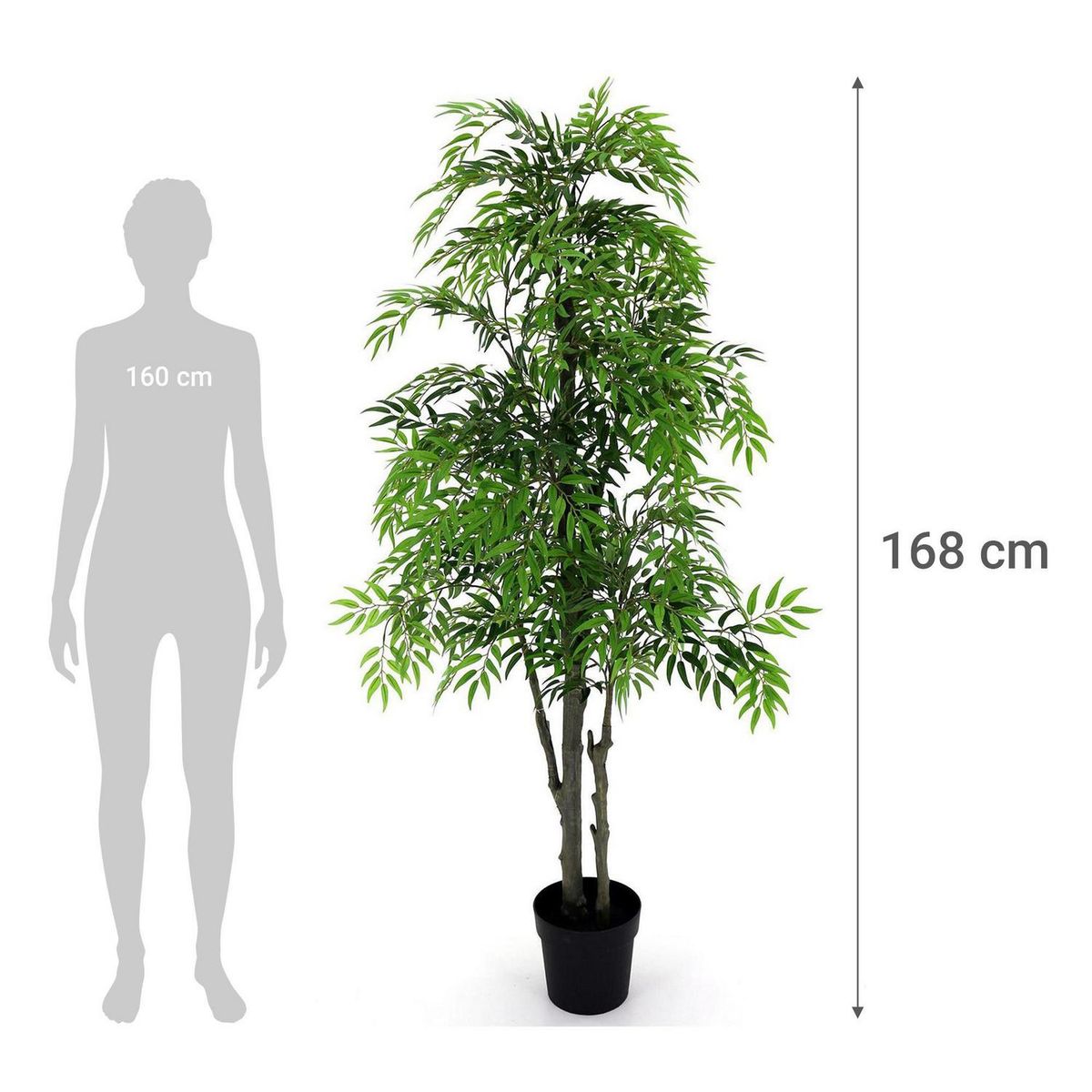 JUST HOME COLLECTION - Planta Artificial Love Sick 168 cm Verde