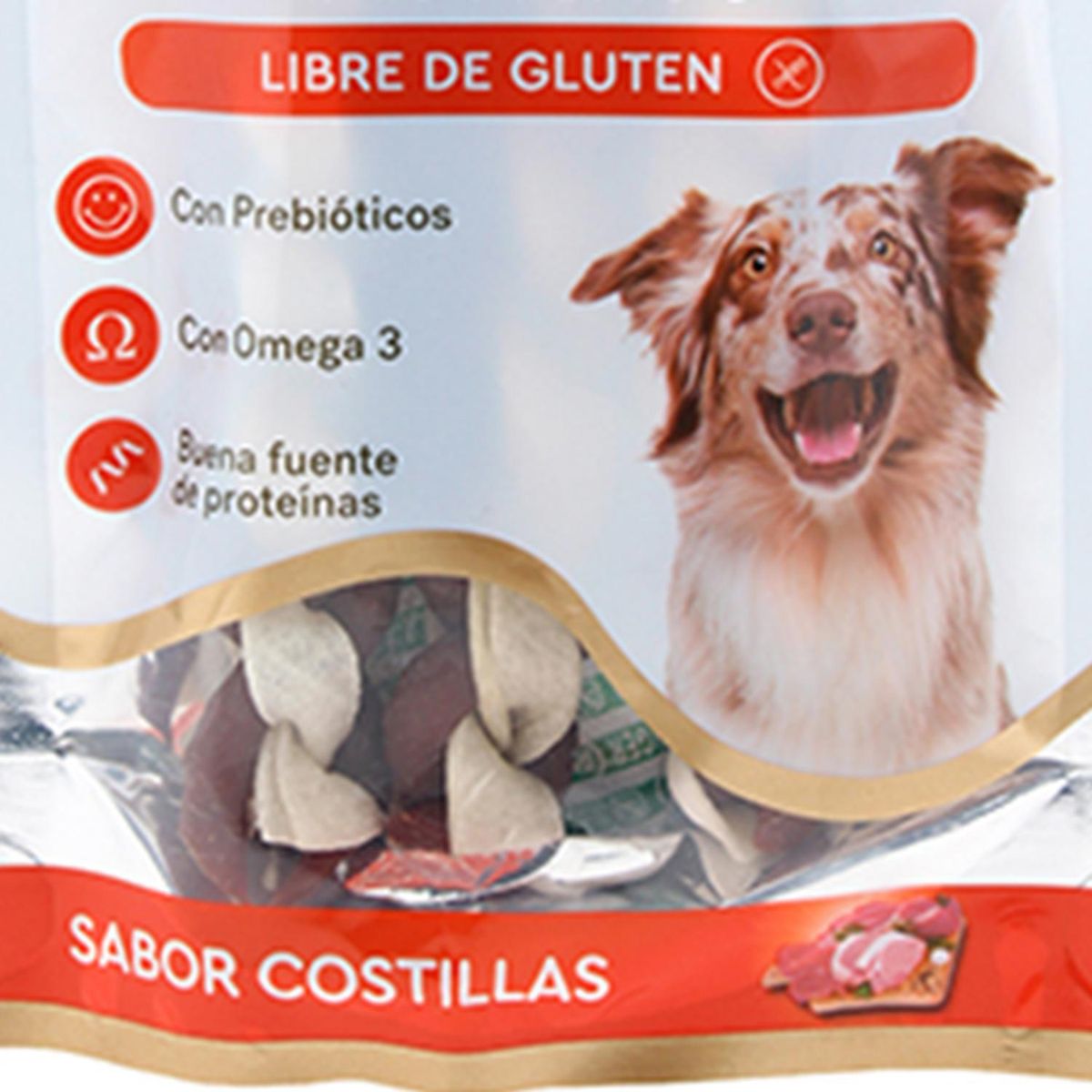 ANASAC - Snack para Perros Rollito Relleno Traper 60 gramos