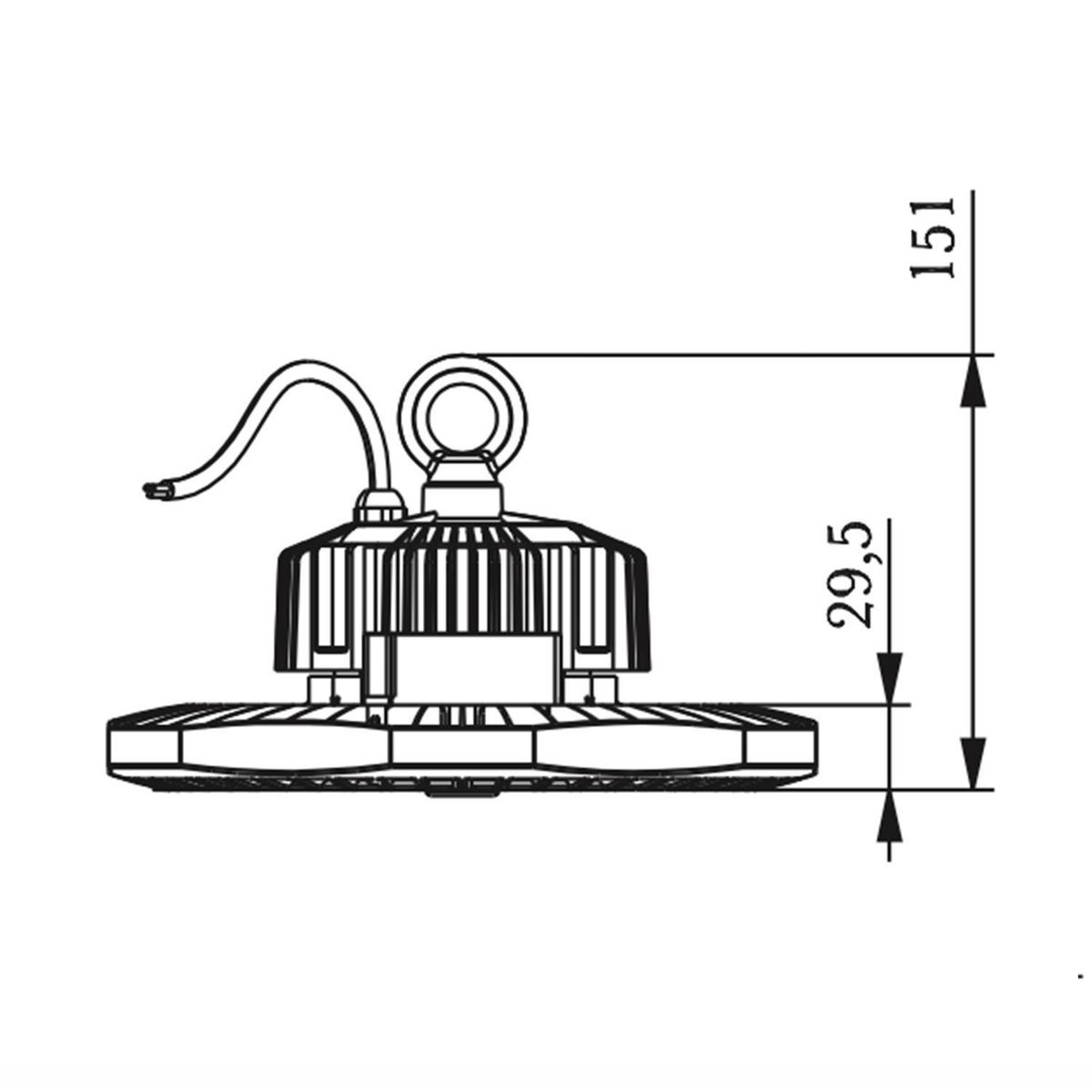 COMPACTA -  Metal Negro