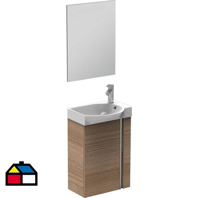 Conjunto 45 Elegance 1 puerta nogal