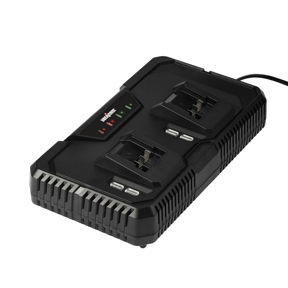 UBERMANN - Cargador Doble de Batería 20V - Generación Brushless