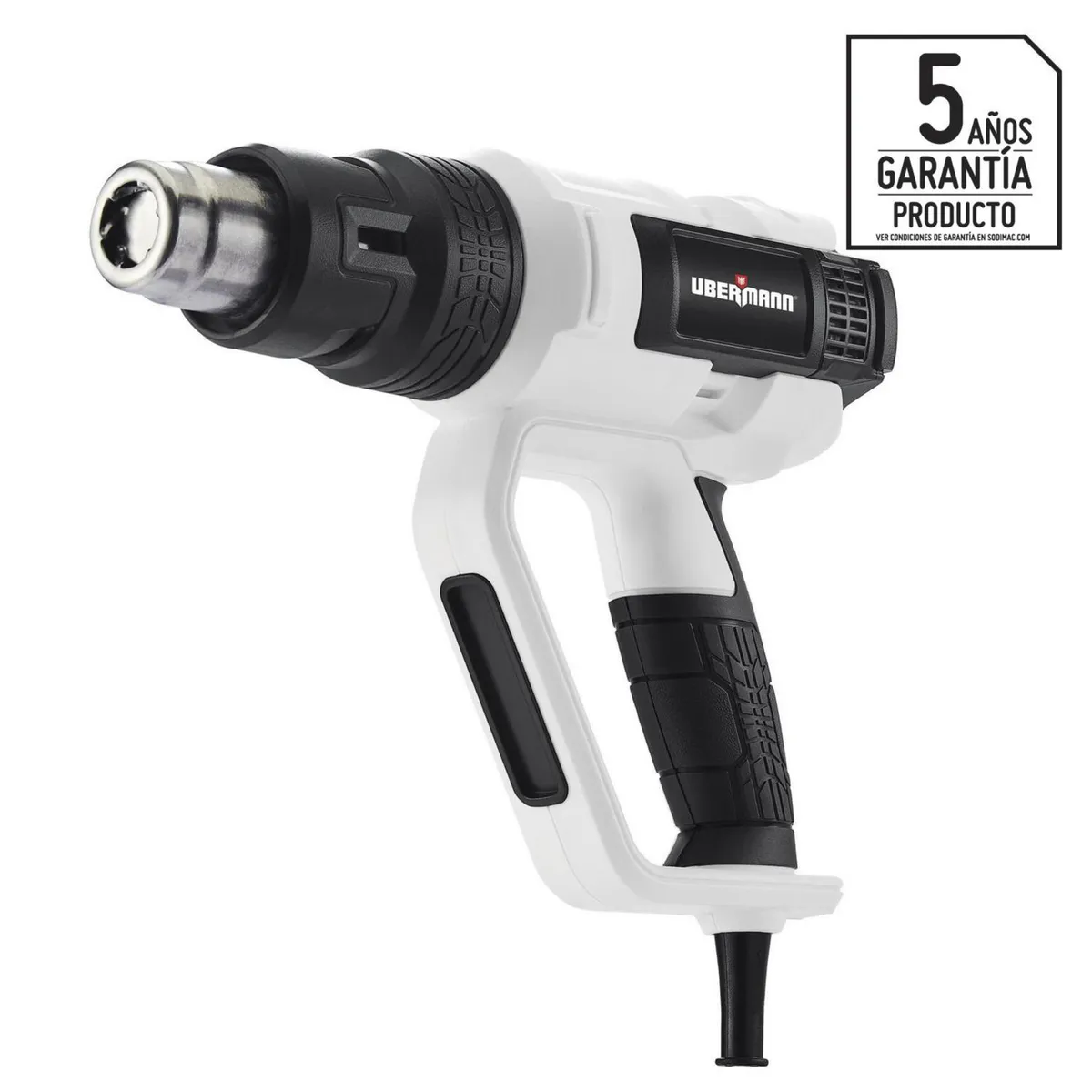 UBERMANN - Pistola de Calor Eléctrica 1800 W