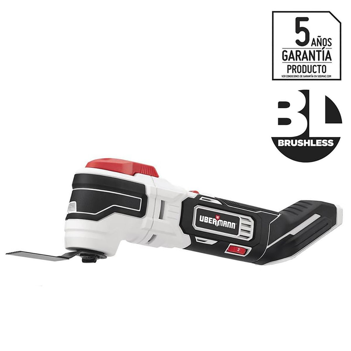 UBERMANN - Multiherramienta Osciladora 20 V sin Batería Brushless