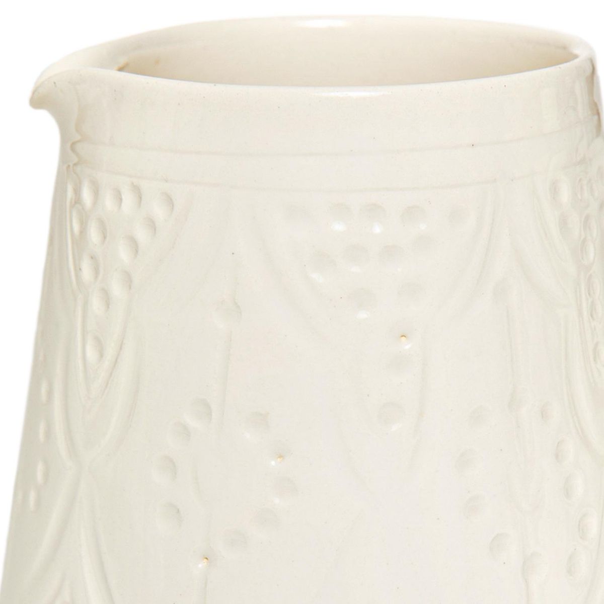 KELIM CASA GITANA - Jarro cerámica 700 ml blanco