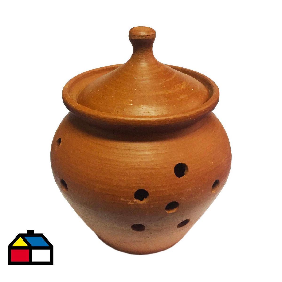 JENNY HOME - Ajero con Tapa 10x9,5 cm Greda