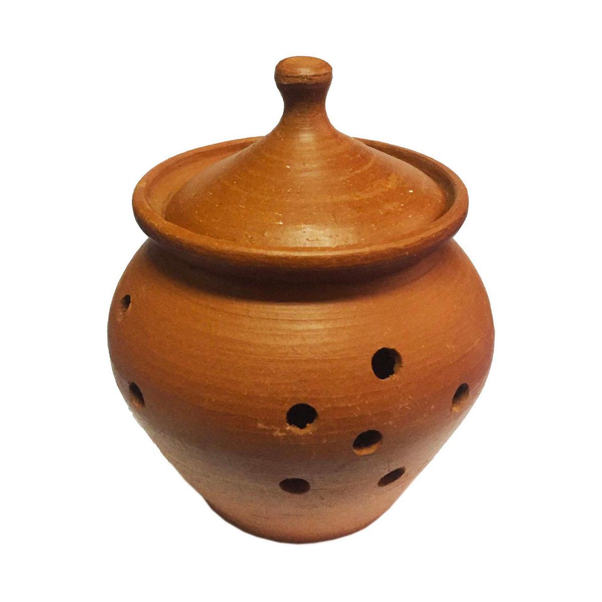 JENNY HOME - Ajero con Tapa 10x9,5 cm Greda