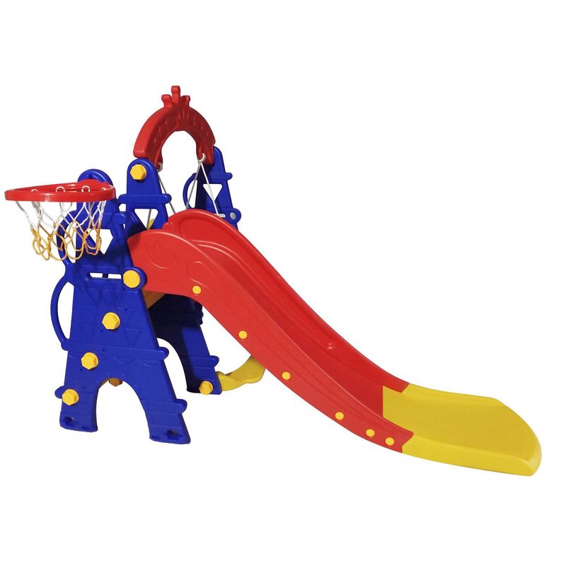 KIDSCOOL - Columpio resbalin y aro 3X 1 Eiffel