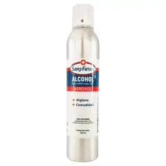 SANYFARM - Alcohol En Aerosol 70% Antiséptico 350 ml Desinfección