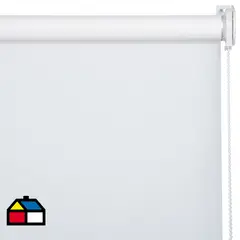 SODIMAC - Roller Sunscreen 5% Blanco Ancho 181a200 cm alto 221a240 cm