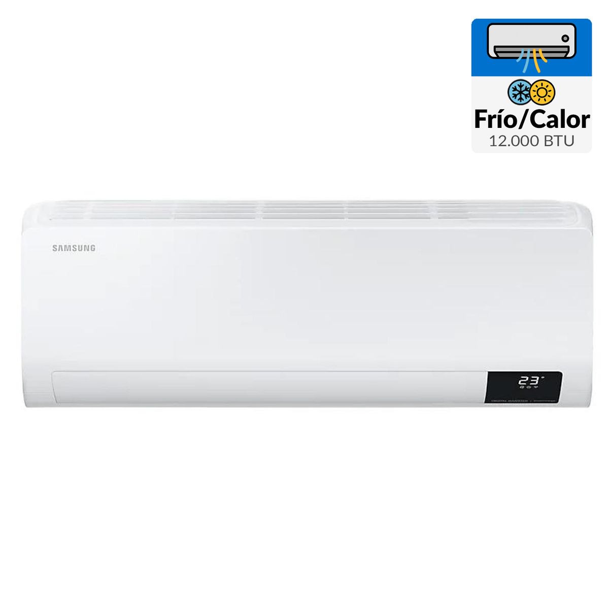 SAMSUNG - Aire acondicionado Split inverter frío/calor 12.000 BTU AR12TSFZAWK/ZS