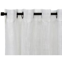 Cortina Lino De velo 140x220 cm Blanco