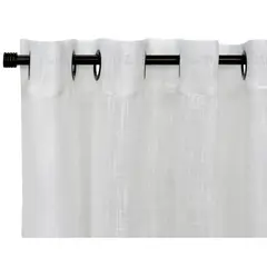 ILLUSIONS - Cortina Lino De velo 140x220 cm Blanco