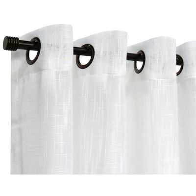 Imagen 2 del producto Cortina Lino De velo 140x220 cm Blanco