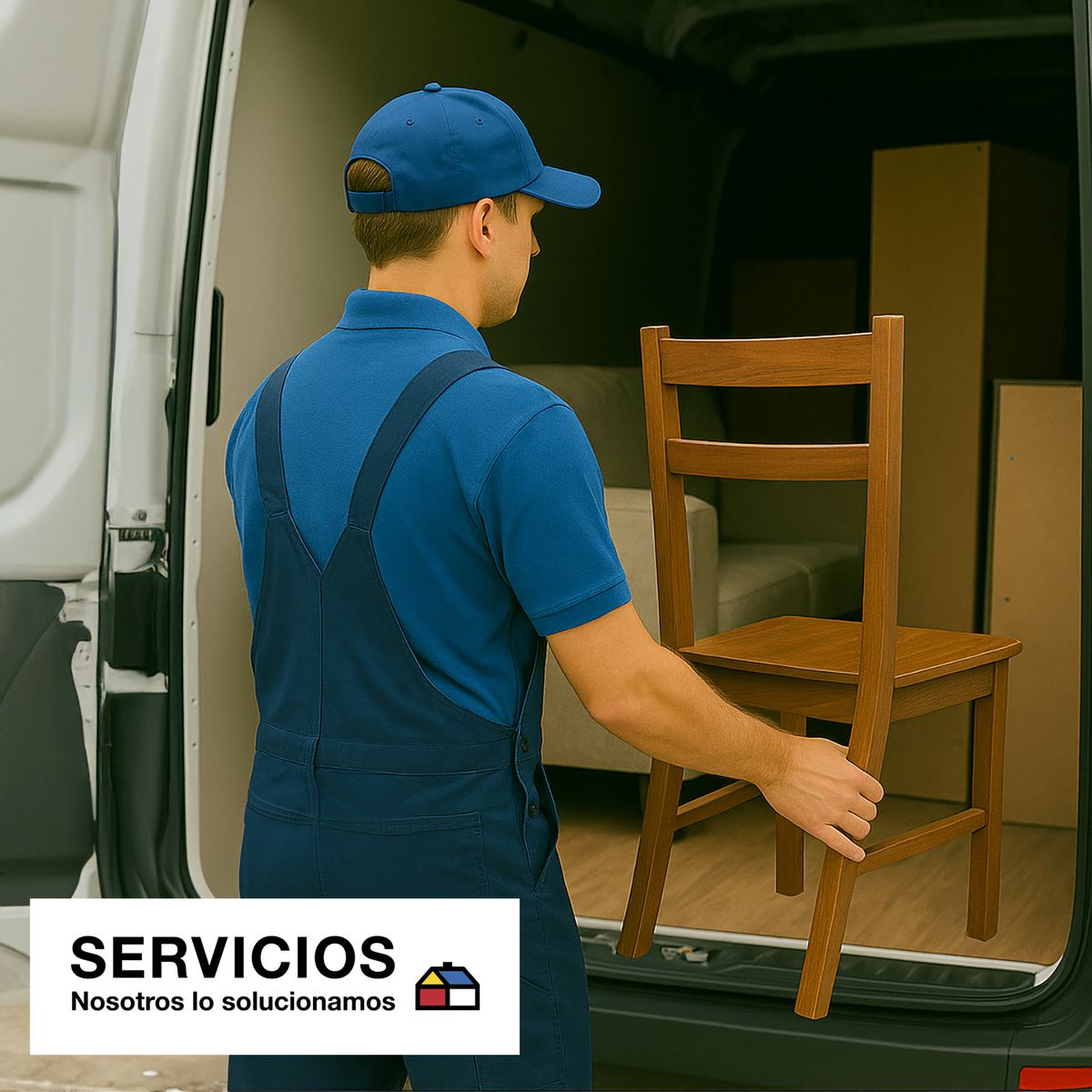 SERVICIOS HOGAR - Servicio de Mudanza dentro de RM para casas o departamentos de 81 a 90m2