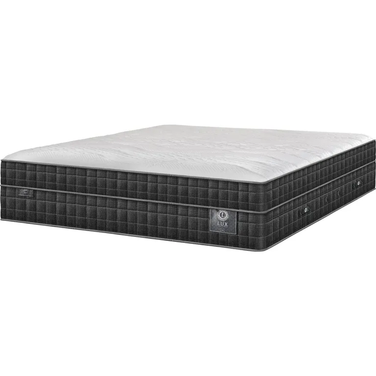 CIC Colchón lux king Plomo oscuro/blanco