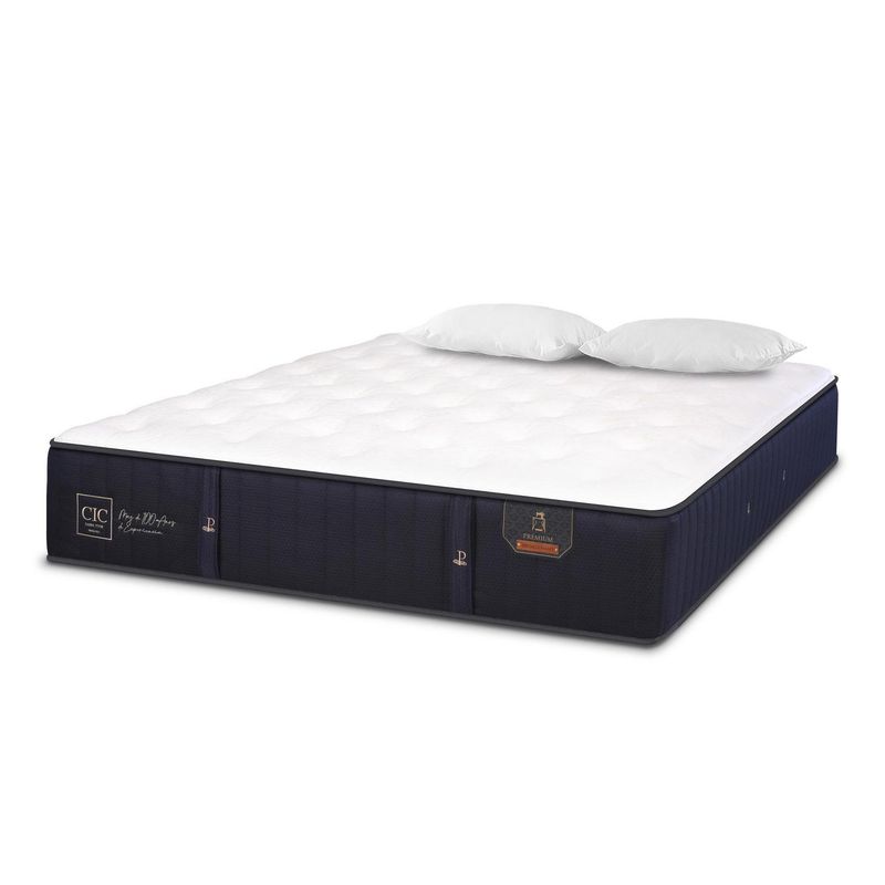 CIC - Colchón premium 2 plazas + 2 almohadas