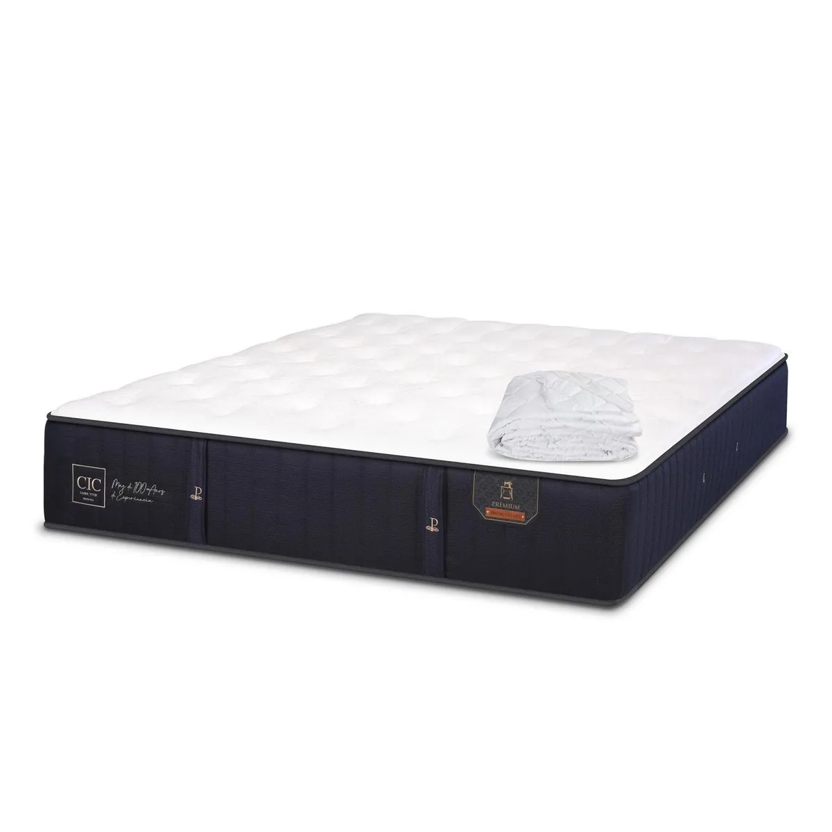 CIC - Colchón premium king + cubrecolchón