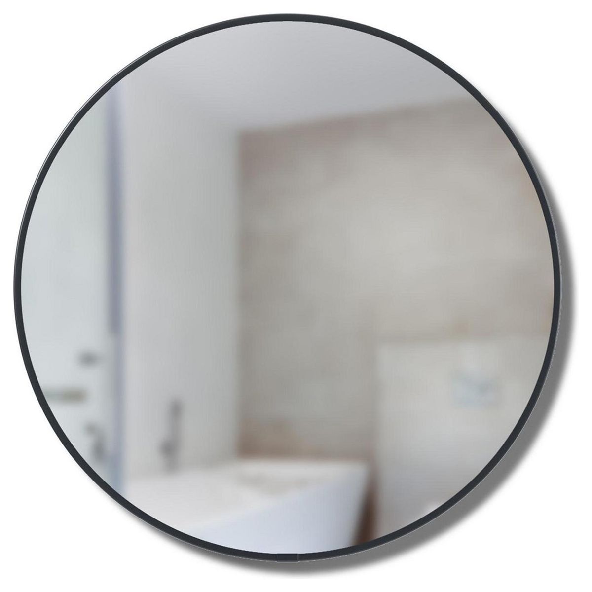 UMBRA - Espejo cirko 51 cm negro